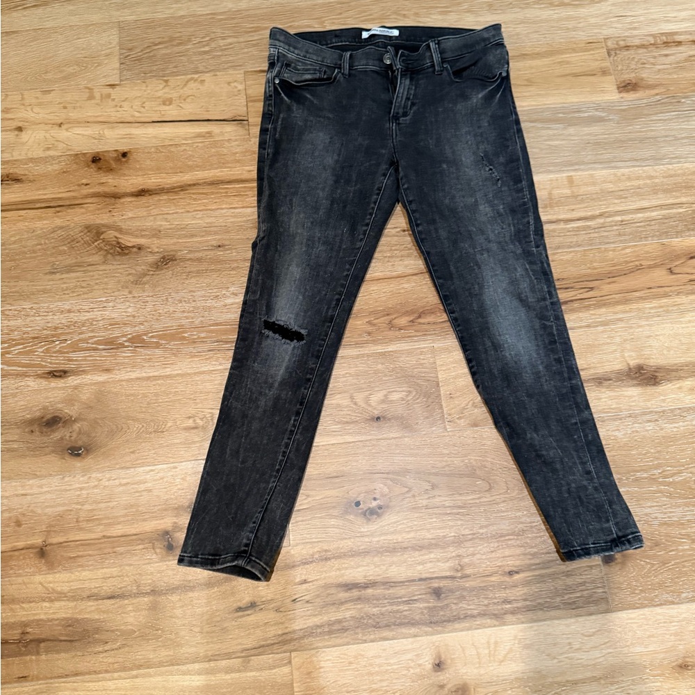 Banana Republic Dark Gray Skinny Jeans